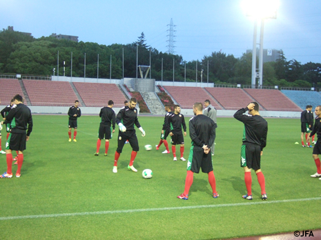 キリンチャレンジカップ2013　ブルガリア代表が来日